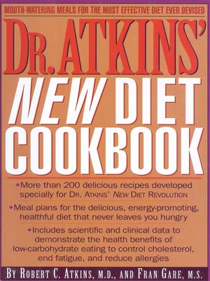 cover image of Dr. Atkins' New Diet Cookbook